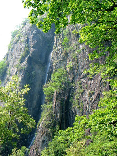 Wasserfall am Abstiegsweg