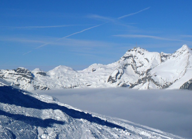 Alpstein überm Nebel