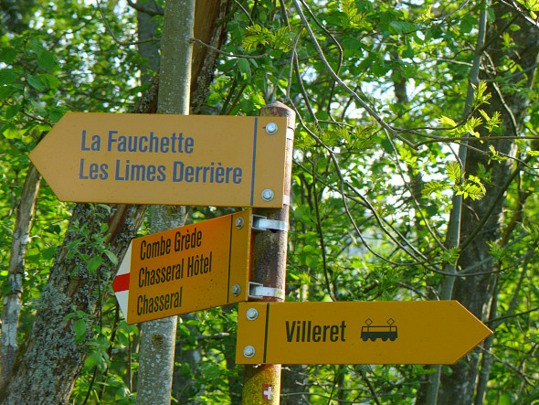 Abstieg nach Villeret
