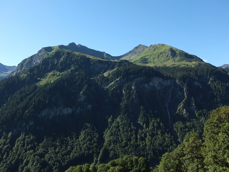 Blick auf die Hochenbene der Alpe Valtnov