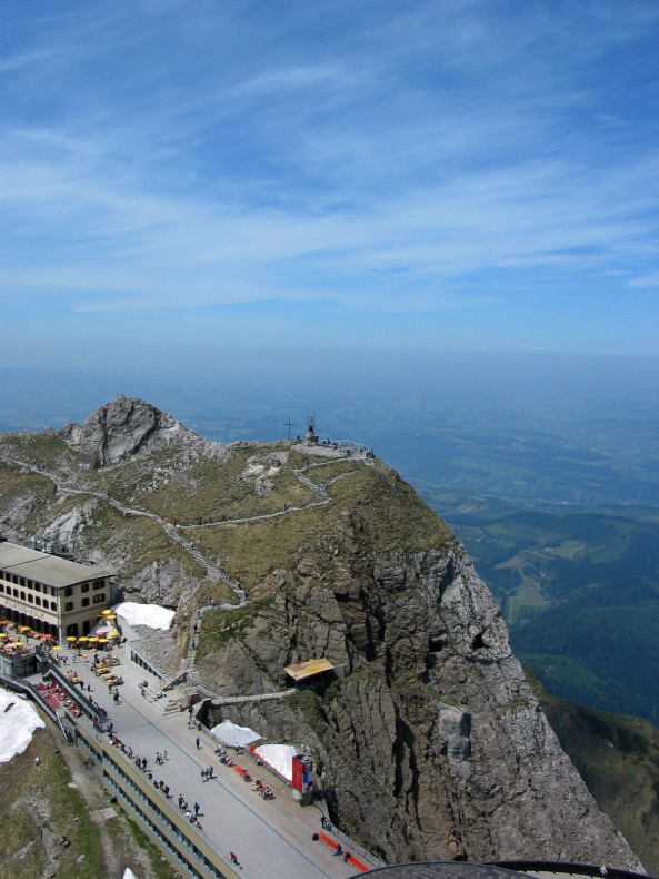 Blick vom Esel auf den Pilatus