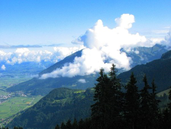 Wolken überm Walensee