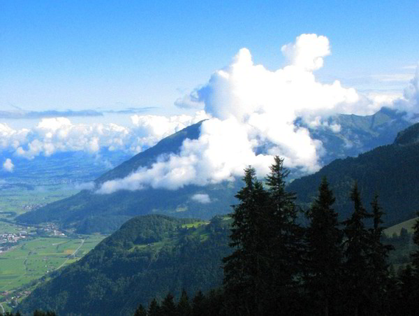 Wolken überm Walensee