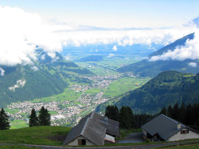 Blick auf die Linthebene