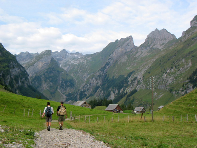 Aufstieg zum Seealpsee