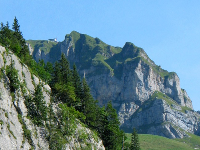 Blick zum Schäflerhaus