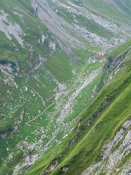 Blick zurück zur Mesmeralp