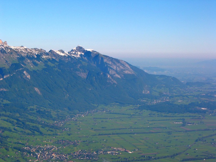 Rheinebene und Hoher Kasten