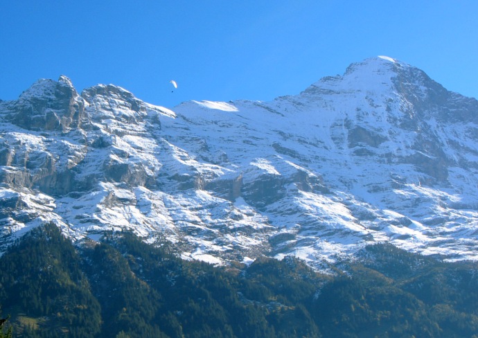 Eiger und Mittellegigrat