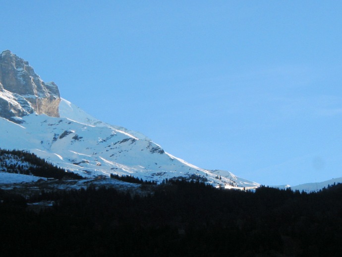 Unterm Eiger: Grat bei der Kleinen Scheidegg