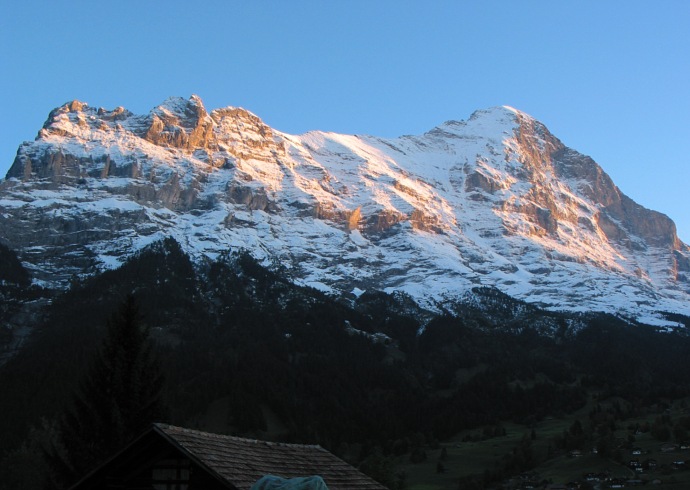 Eiger und Mittellegigrat