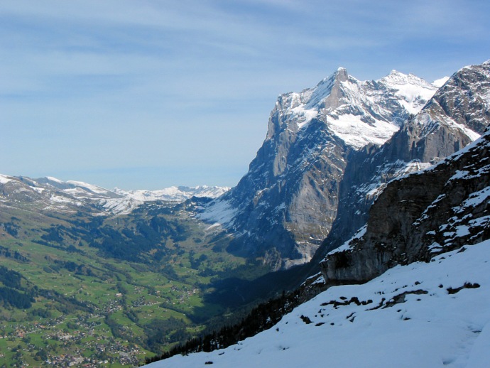 Grosse Scheidegg und Wetterhorn