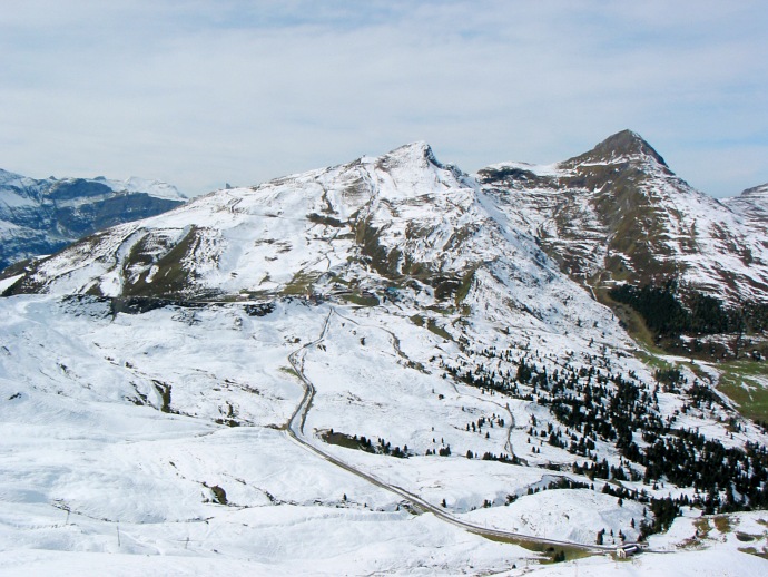 Lauberhorn und Tschuggen