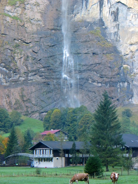 Staubbachfall bei Lauterbrunnen