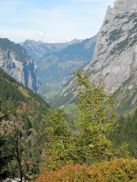 Abstiegsweg nach Stechelberg
