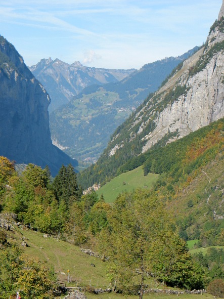 Abstiegsweg nach Stechelberg