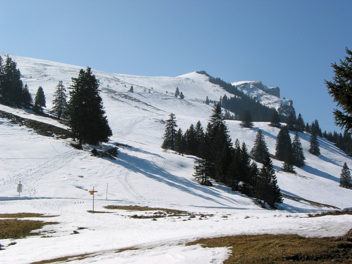 Blick vom Resspass Richtung Kamor