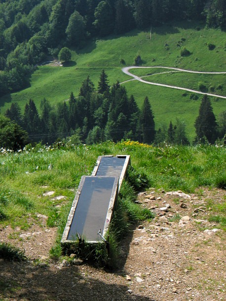 Alp beim Anstieg zum Hirzli