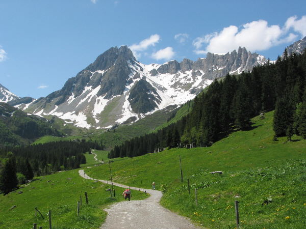 Alp la Balme und Aiguille la Penaz