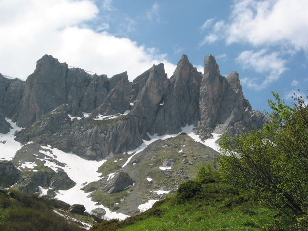 Aufstieg zum Col de la Fenetre