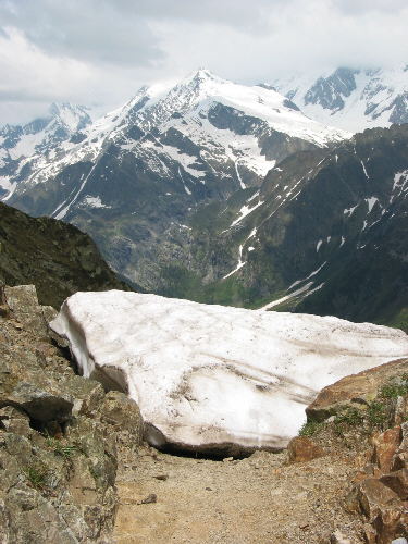 Ausblick vom Col de la Fenêtre