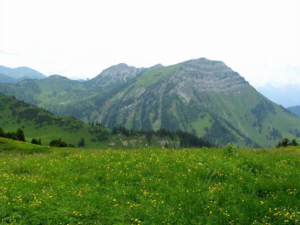 Nordwand des Schönberges