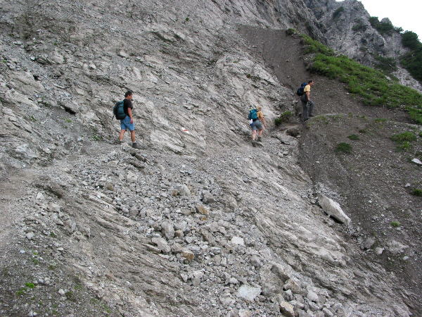 Anstiegsweg Richtung Schönberg