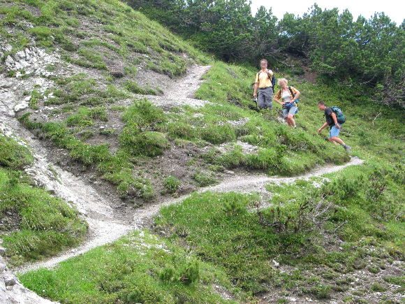 Anstiegsweg zum Schönberg