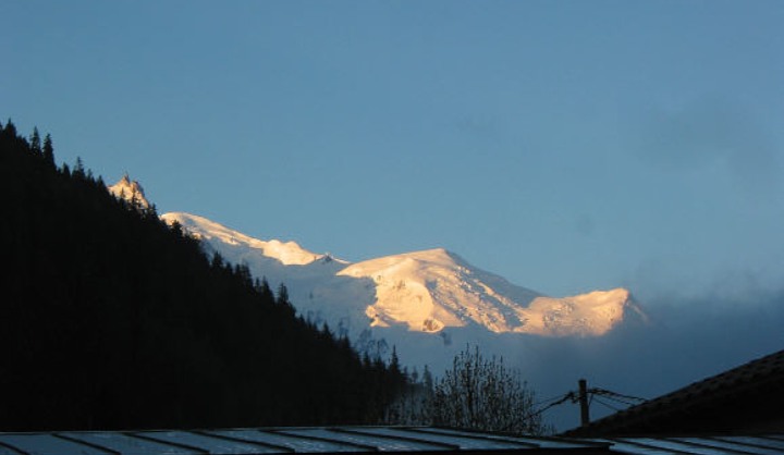 Mont Blanc am Morgen