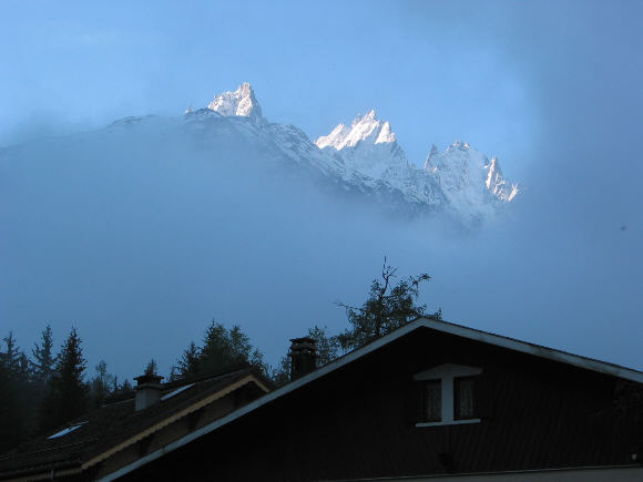 Aiguilles am Mont Blanc Massifs