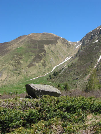 Anstieg zum Col de Tricot