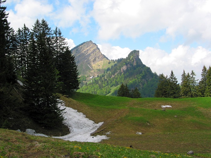 Stockberg und sein Nebengipfel