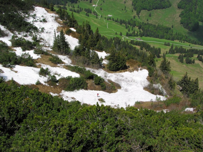 Aufstiegsroute zum Windenpass