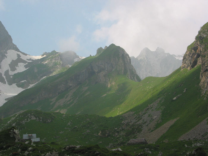 Richtung Rotsteinpass