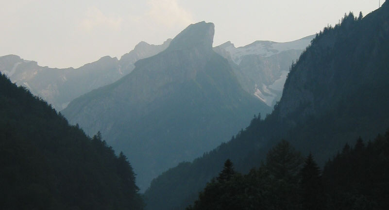 Rückblick von Wasserauen aus