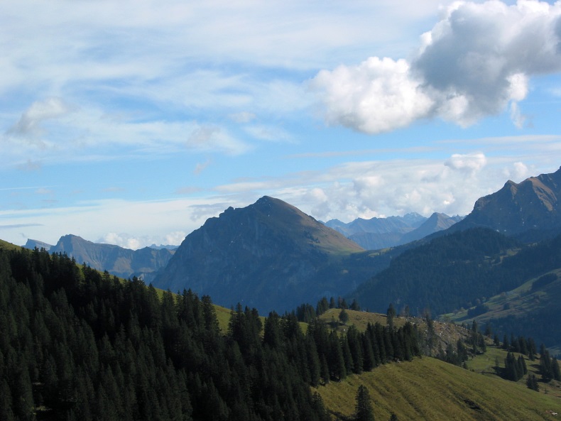 Blick nach Osten zur Kanisfluh