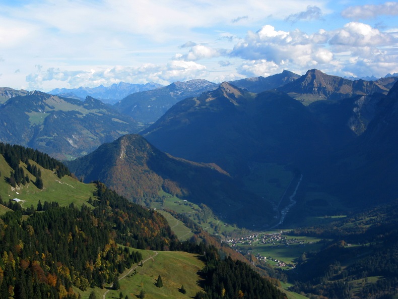 Hirschberg, Diedamskopf und der Hohe Ifen