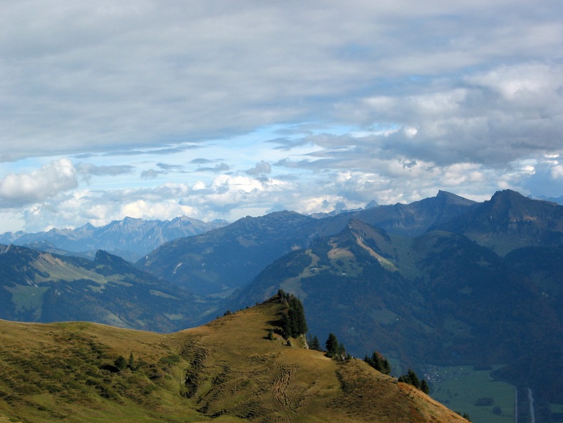 Hirschberg, Diedamskopf und Hoher Ifen