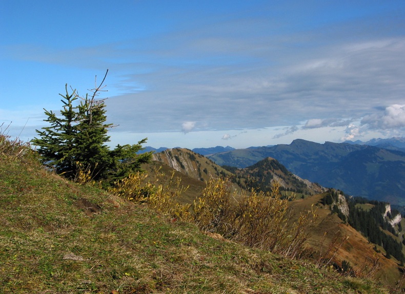 Blick von der Mörzelspitze Richtung Osten