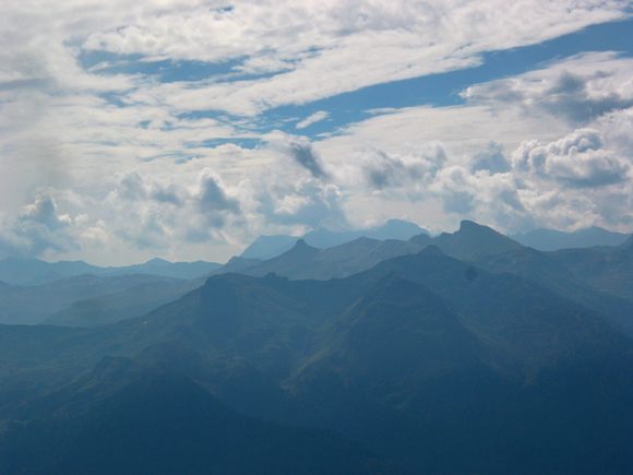 Flumserberge mit Spitzmeilen