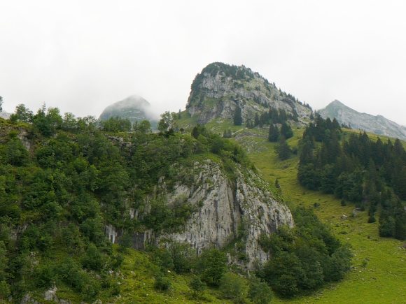 im Anstieg nach Klingen