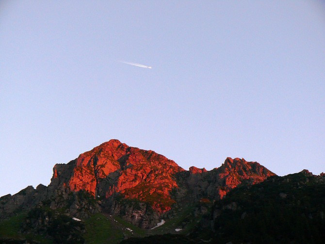 Sonnenaufgang Murgtal