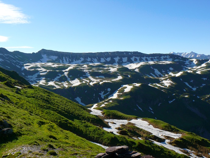 Schnee-Wiese-Patchwork