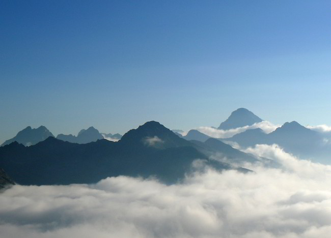 Nebel überm Flüelapass