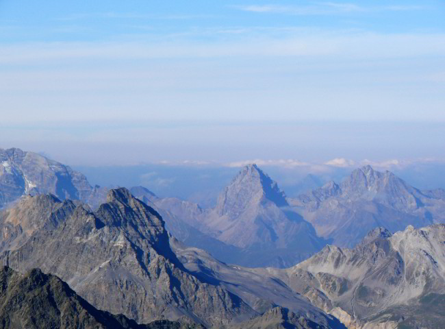 Blick vom Schwarzhorn nach Westen