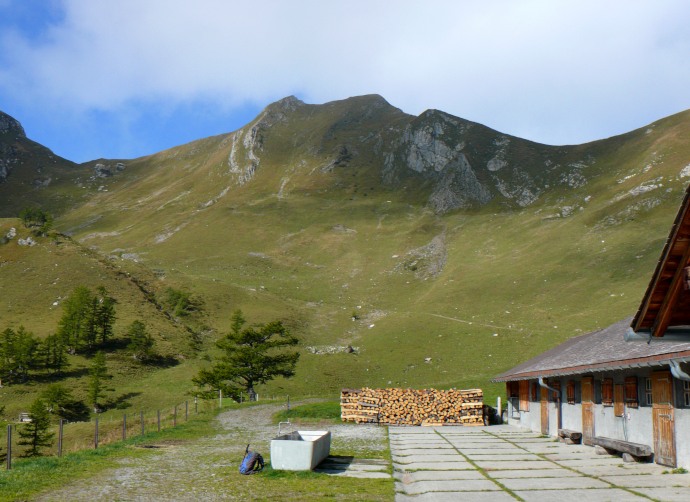 Blick zum Rappenstein-Sattel