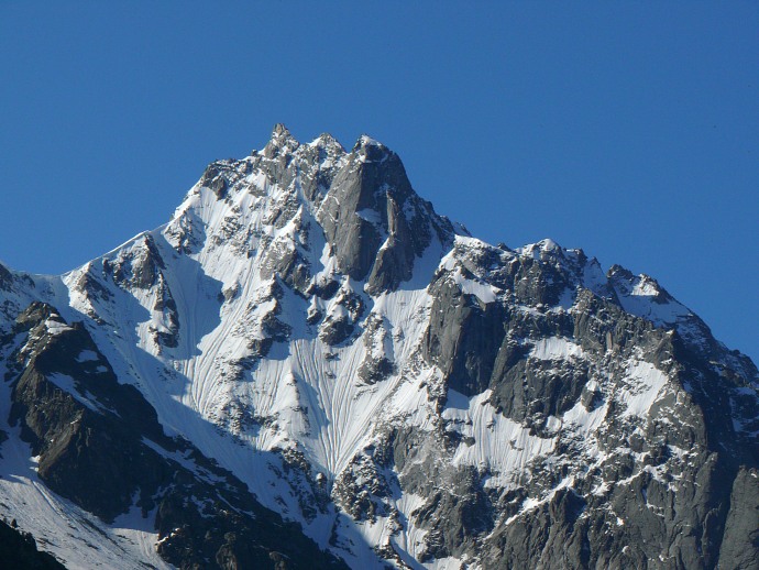 Gipfel über dem Bondasca-Tal