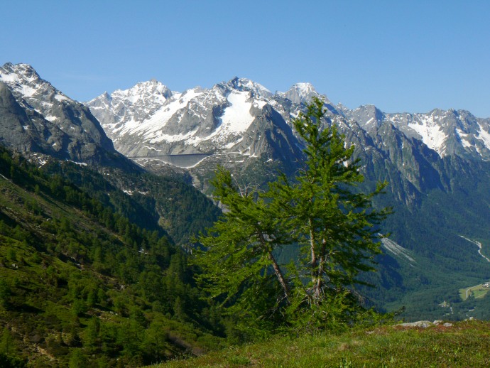 Blick zum Albinga - Stausee