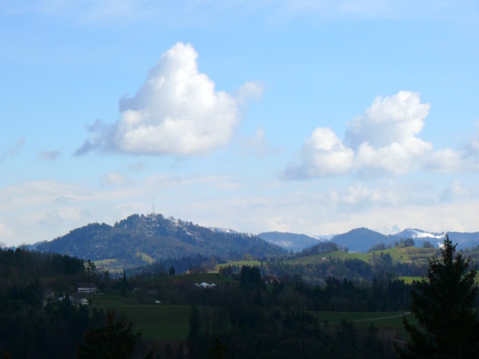 Wolken überm Hörnli