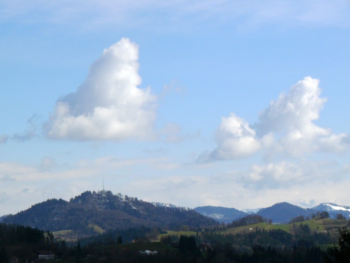 Wolken überm Hörnli